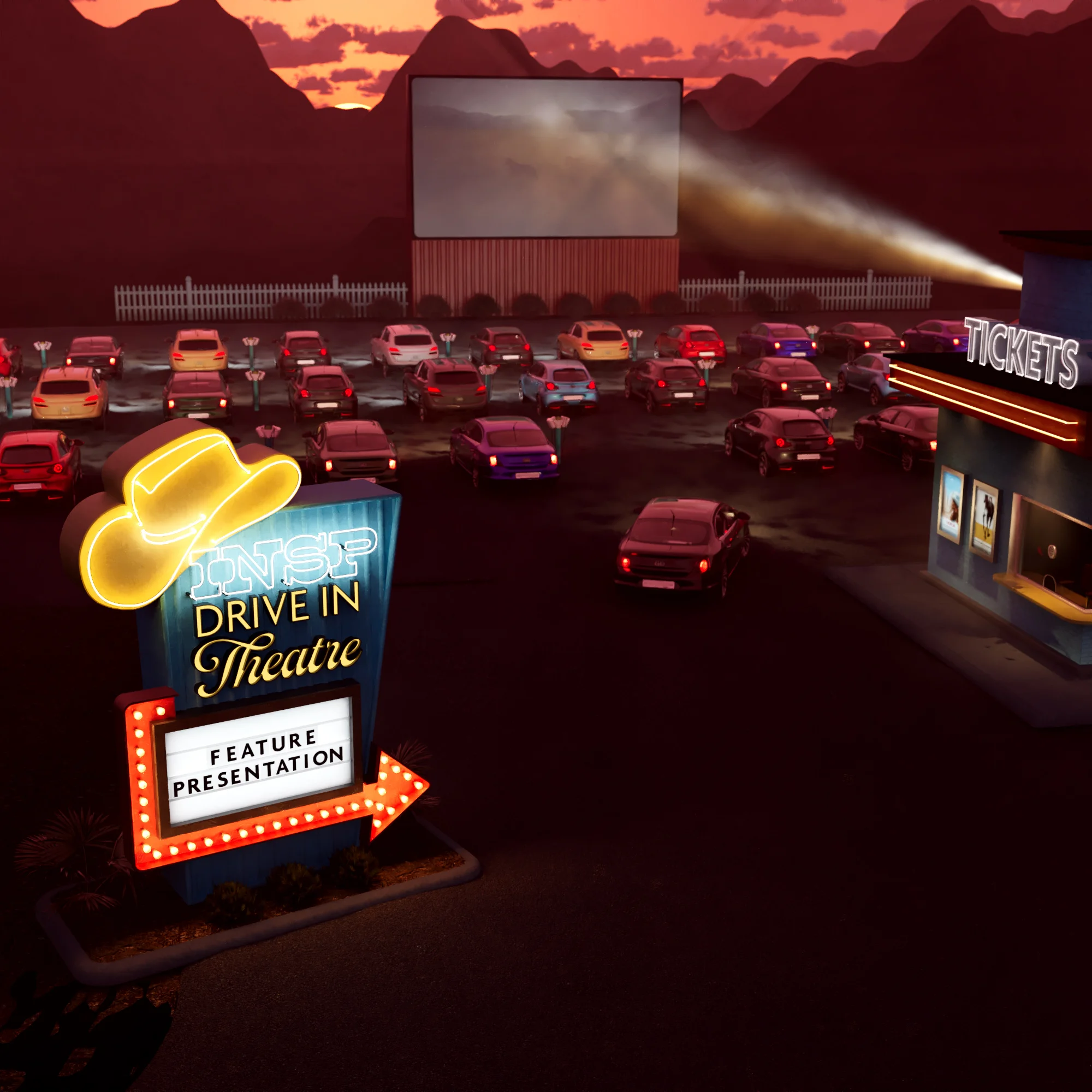Drive In Movie Intro